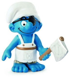 Schleich Фигурка Гном смурф кок 20764