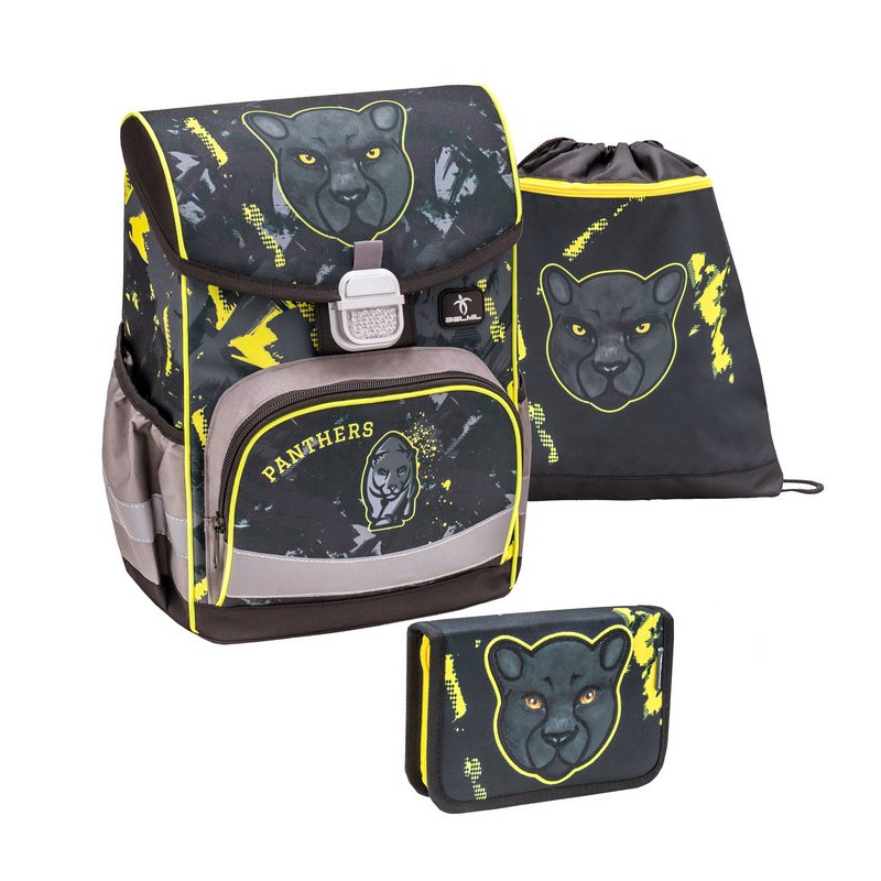 Ранец Belmil Click Wild Jaguar с наполнением, арт.405-45/954