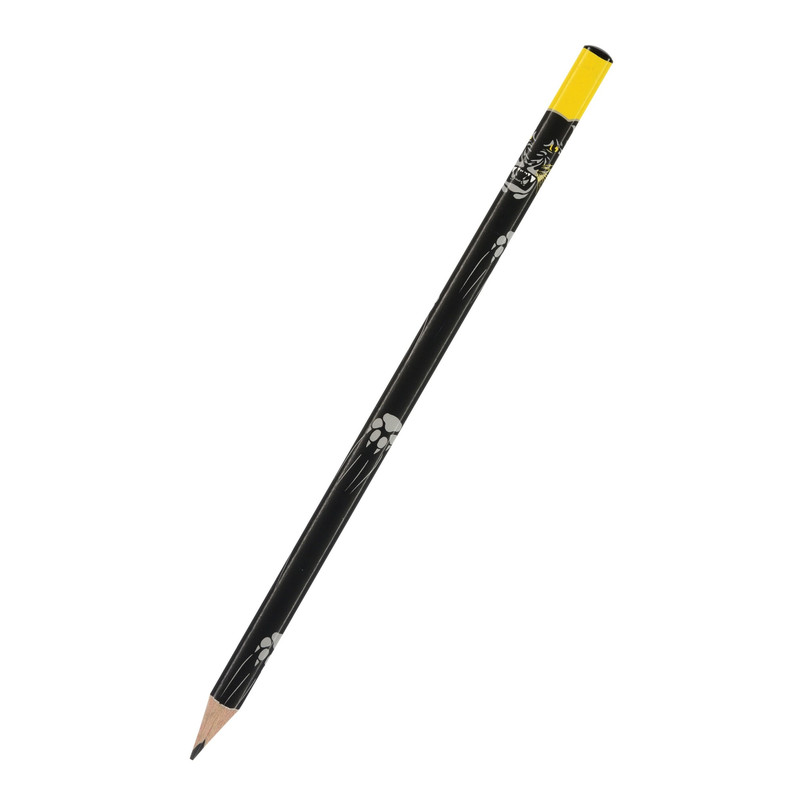 Карандаш ч/г HB 'Взгляд зверя. Пантера' деревянный корпус