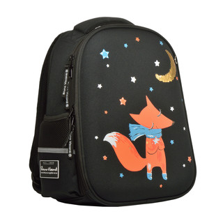 Рюкзак с эргономичной спинкой 'Волшебный лис', цвет черный 1