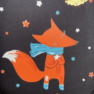 Рюкзак с эргономичной спинкой 'Волшебный лис', цвет черный 4