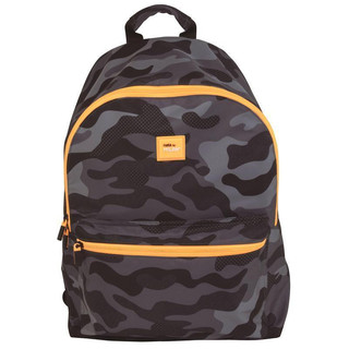 Рюкзак школьный 'Black Camouflage', 41х30х18 см, черный Milan
