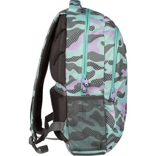 Рюкзак школьный 'Turquoise Camouflage', 45х30х12 см, бирюзовый Milan 3