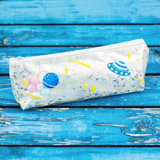 Пенал 'Планеты' перламутровый, артикул KW057-000729