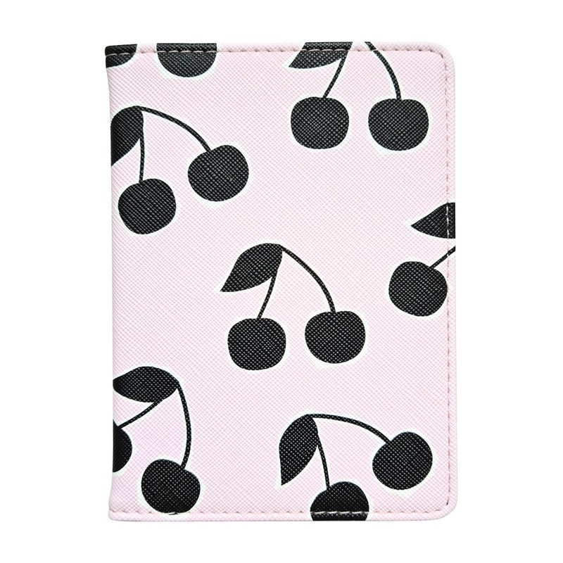 Обложка для паспорта 100х135 мм, иск.кожа, 'Cherry' Infolio