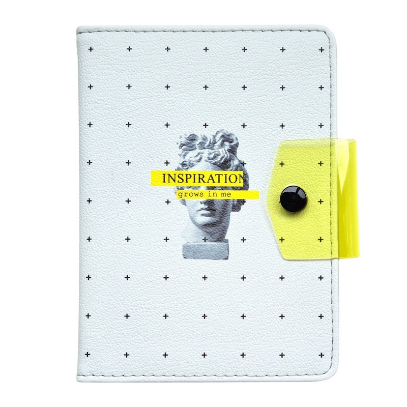 Обложка для паспорта 'Inspiration, Давид' 100х135 мм, иск. кожа (N2304)