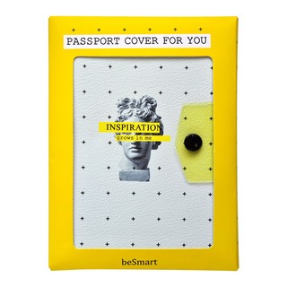 Обложка для паспорта 'Inspiration, Давид' 100х135 мм, иск. кожа (N2304) 3