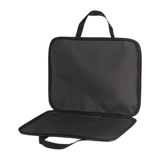 Папка на молнии с ручками А4, черная, 350х270 мм, 221433 2