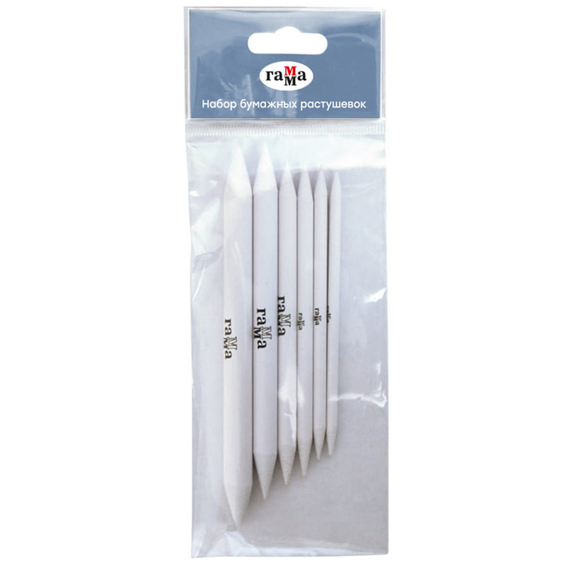 Растушевка бумажная Гамма 'Студия', набор 6шт., пакет, европодвес