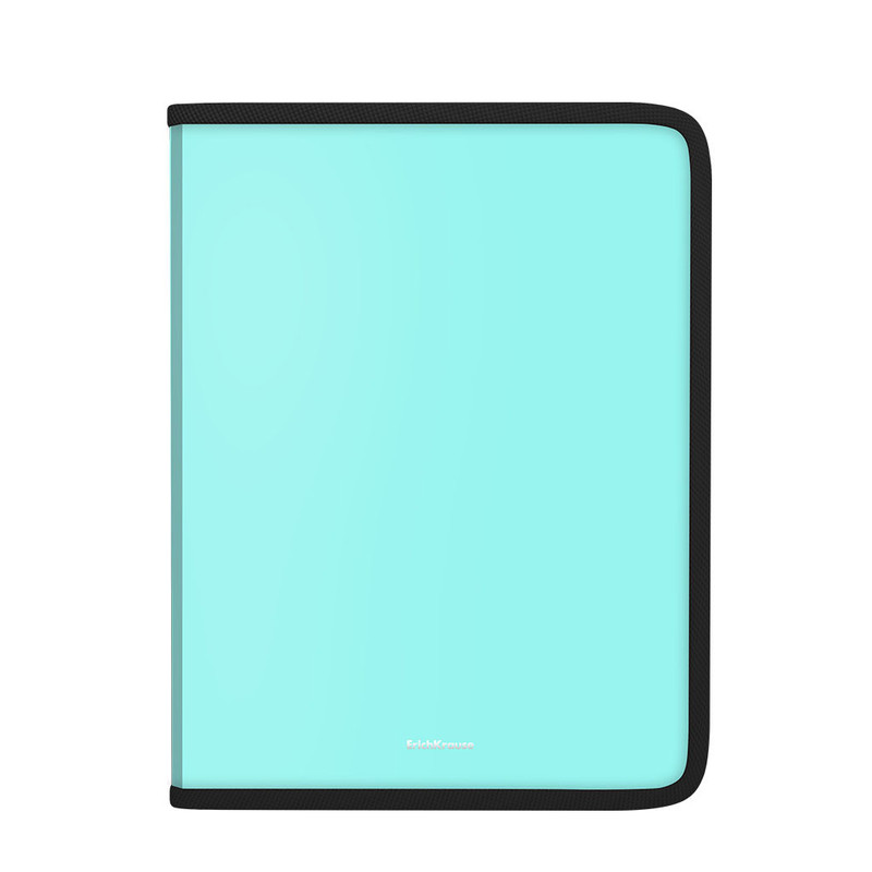 Папка для тетрадей на молнии 'Matt Pastel Mint' А5+, цвет зеленый