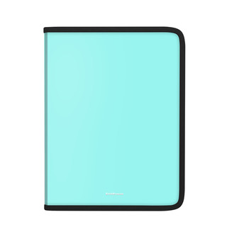 Папка для тетрадей на молнии 'Matt Pastel Mint' А5+, цвет зеленый