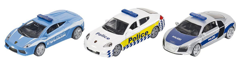 Набор машинок 'Полиция', 3 предмета