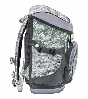 Школьный ранец Belmil Mini Fit 'Camouflage Grey' с наполнением 3 предмета 4