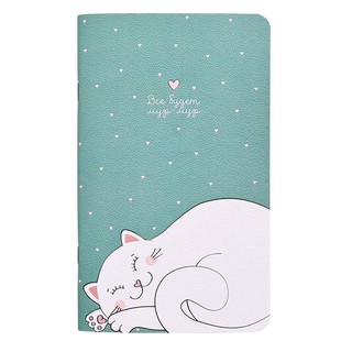 Записная книжка 32 л, 108х175 мм, пластик. Коллекция 