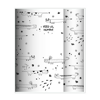 Обложка для тетради А5, Feed us (N2688) 1 шт., полипропилен, ...