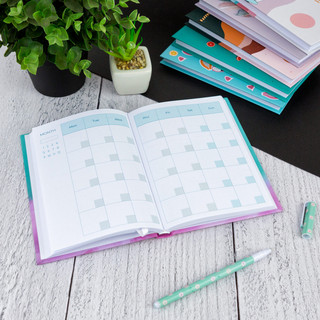 Ежедневник 'Превращай мечты в цели' Бирюзово-оранжевый, артикул KW046-000192 12