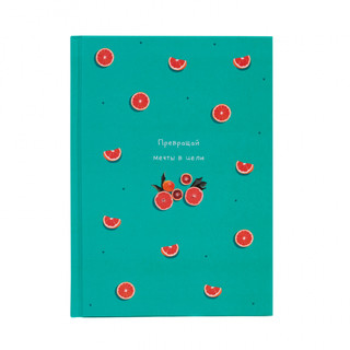 Ежедневник 'Превращай мечты в цели' Бирюзово-оранжевый, артикул KW046-000192 1