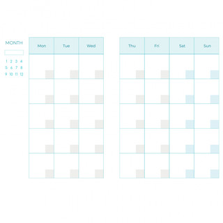 Ежедневник 'Превращай мечты в цели' Бирюзово-оранжевый, артикул KW046-000192 3