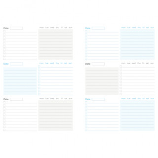 Ежедневник 'Превращай мечты в цели' Бирюзово-оранжевый, артикул KW046-000192 7