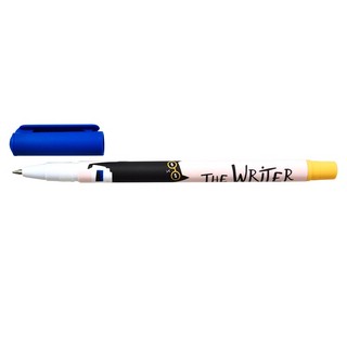 Ручка шариковая "Writer" линия 0.7 мм, чернила синие, Be Smart (черный Кот)