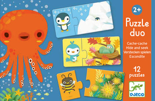 Djeco Пазл для малышей Прятки