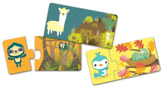 Djeco Пазл для малышей Прятки 2