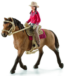 Schleich Фигурка Наездница Вестерн 42112