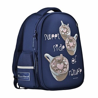 Рюкзак-капсула 'Кофемания' с эргономичной спинкой, 2 отделения 2