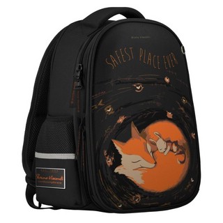 Рюкзак-капсула 'Волшебные лисы', с эргономичной спинкой, 2 отделения, Bruno Visconti 1