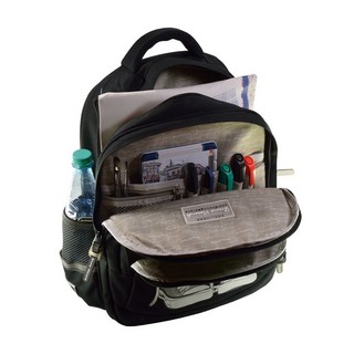 Рюкзак классический черный с эргономичной спинкой 'Кеды серые' 5