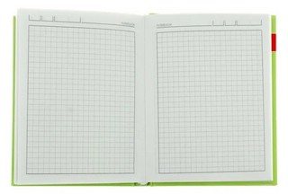 Блокнот-престиж 'Авокадо', А6, 160 листов, клетка 2