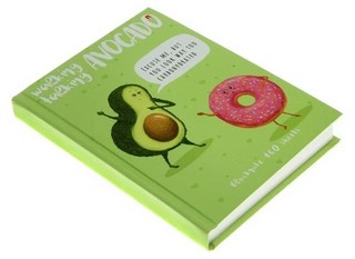 Блокнот-престиж 'Авокадо', А6, 160 листов, клетка 3