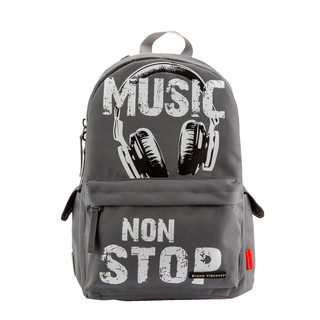 Рюкзак молодежный 'Music non stop' серый