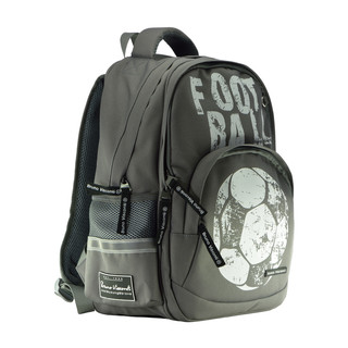 Рюкзак с эргономичной спинкой 'Футбол' серый 2