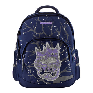 Рюкзак с эргономичной спинкой 'Нежные котики' синий