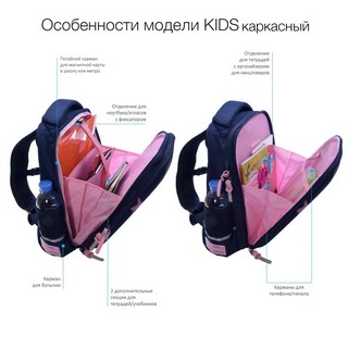 Рюкзак-капсула с эргономичной спинкой 'Щенки' серый 5