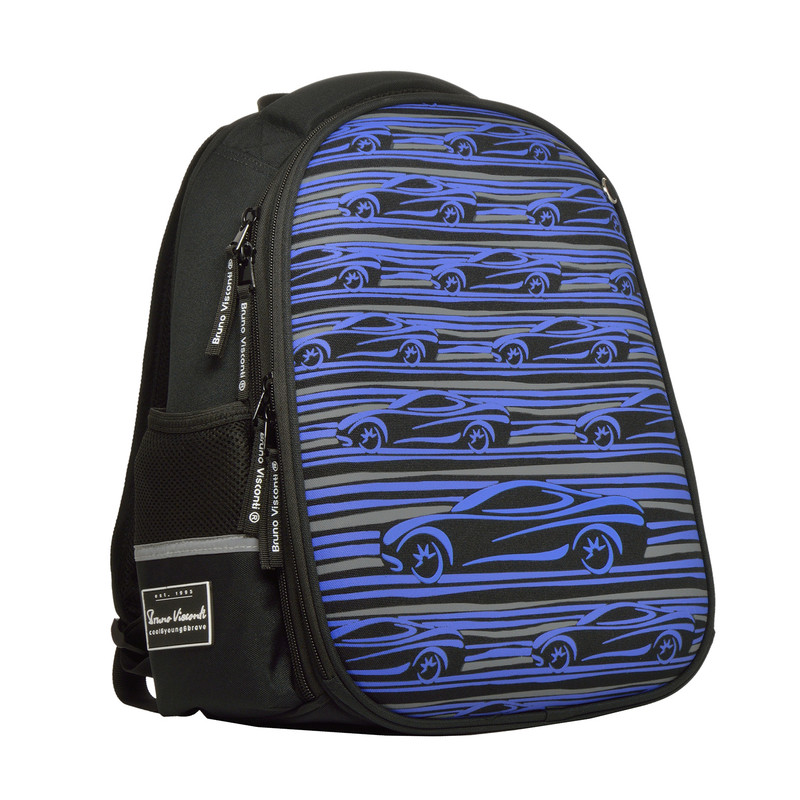 Рюкзак-капсула с эргономичной спинкой 'Спорткар'