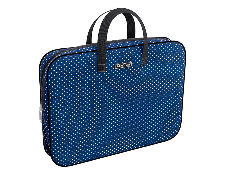 Папка текстильная с ручками 