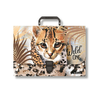 Портфель пластиковый 'Wild Cat' A4, ErichKrause