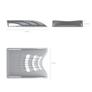 Лоток для бумаг пластиковый 