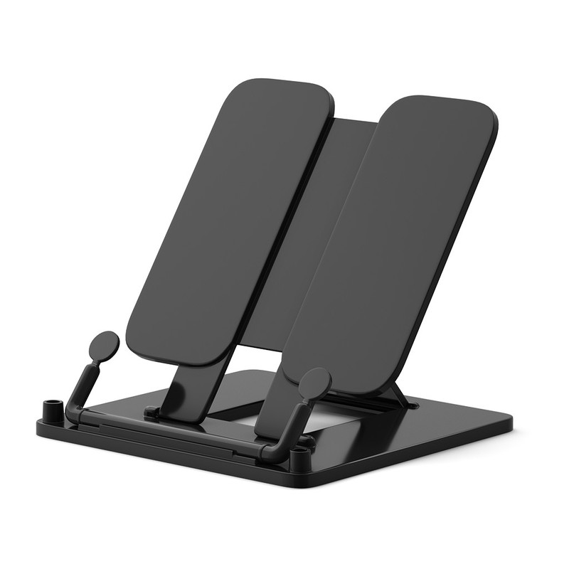 Подставка для книг пластиковая, черная, Erich Krause