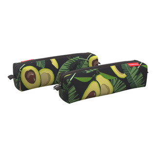 Пенал квадро mini 'Avocado Night' 21x5x5 см, ErichKrause