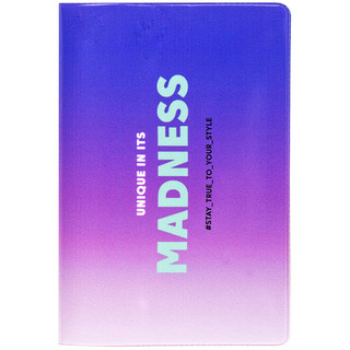 Обложка для паспорта 'Madness' MESHU, цвет синий, фиолетовый