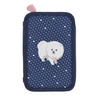 Пенал на молнии 'Шпиц', цвет синий, Bruno Visconti 2