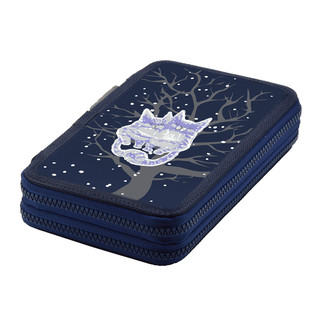 Пенал на молнии 'Нежные котики', цвет синий, Bruno Visconti 1