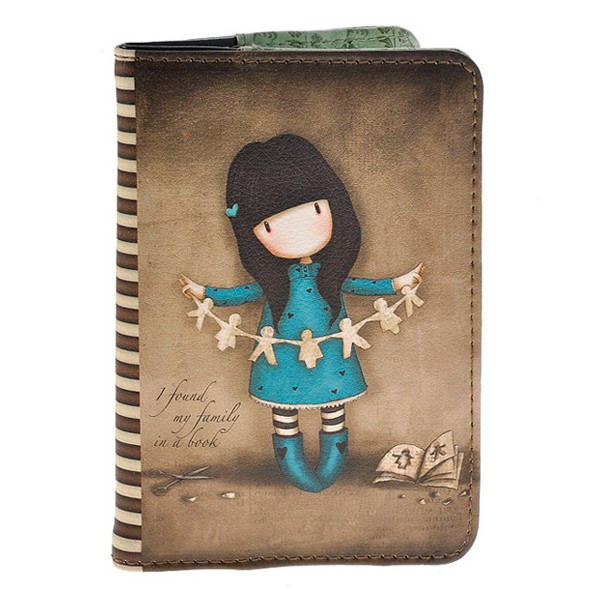 Обложка на паспорт - Family in a Book