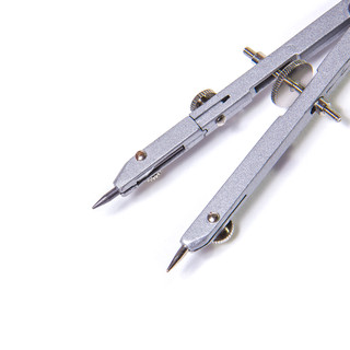 Циркуль Alingar, 2 предмета, металлический, грифель, пластиковый футляр 3