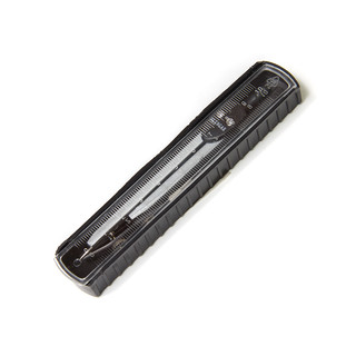 Циркуль Alingar, металлический 75 мм, линейка, пластиковый футляр 1