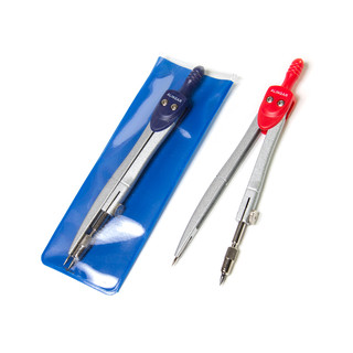 Циркуль Alingar, металлический, грифель, ПЭТ чехол, в асс. Це...