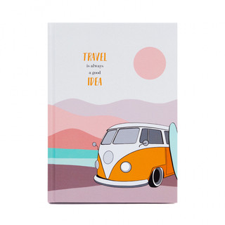 Ежедневник 'Travel' Розово-оранжевый, артикул KW046-000197